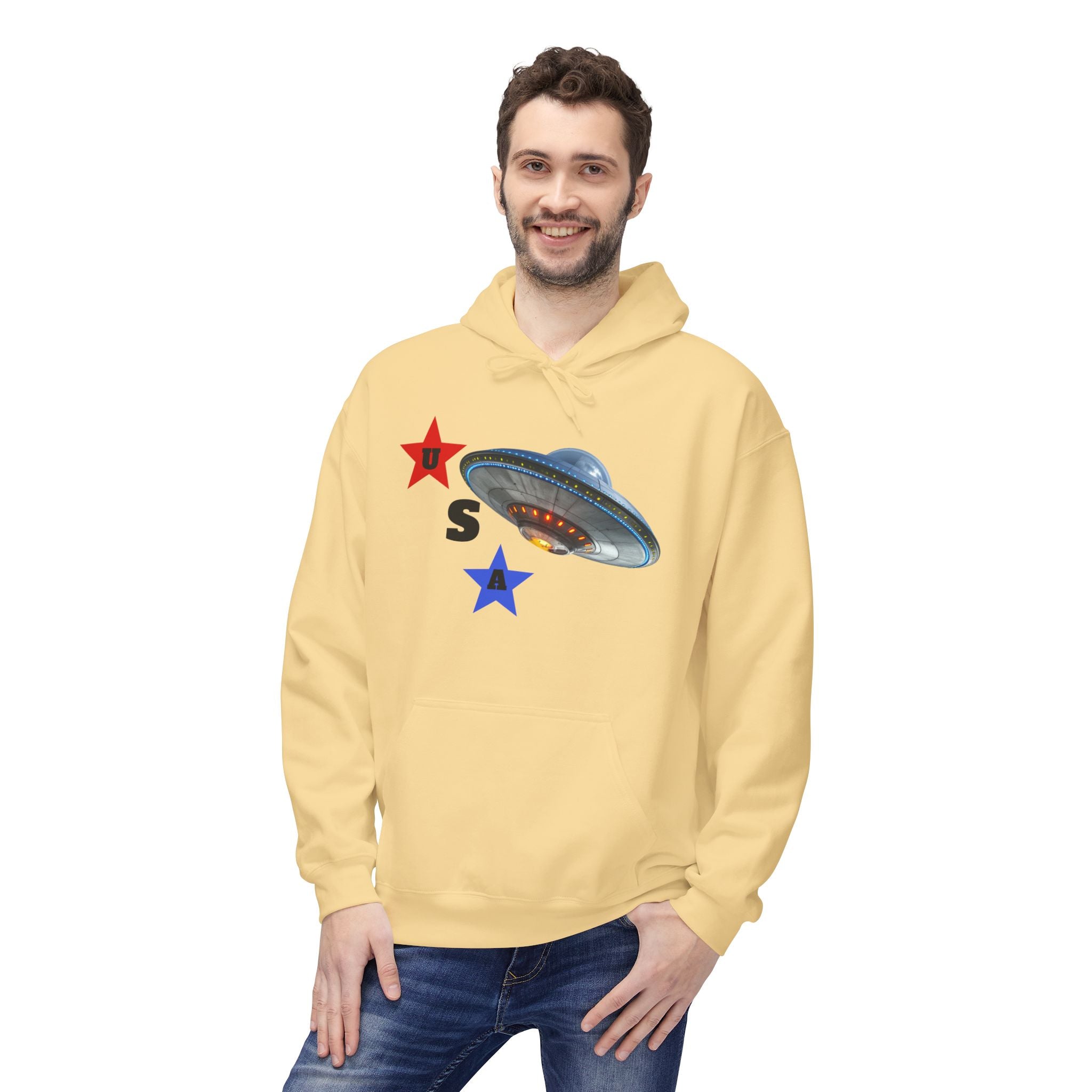 UFO Unisex Spaceship Hoodie
