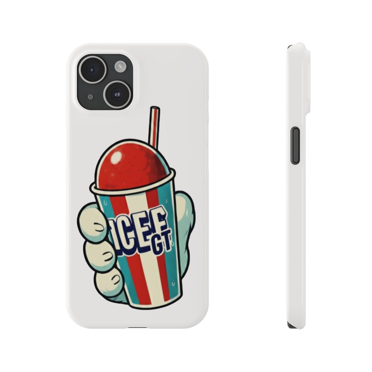 ICEE Slush Cup Slim Phone Case | Red White Blue Slushie
