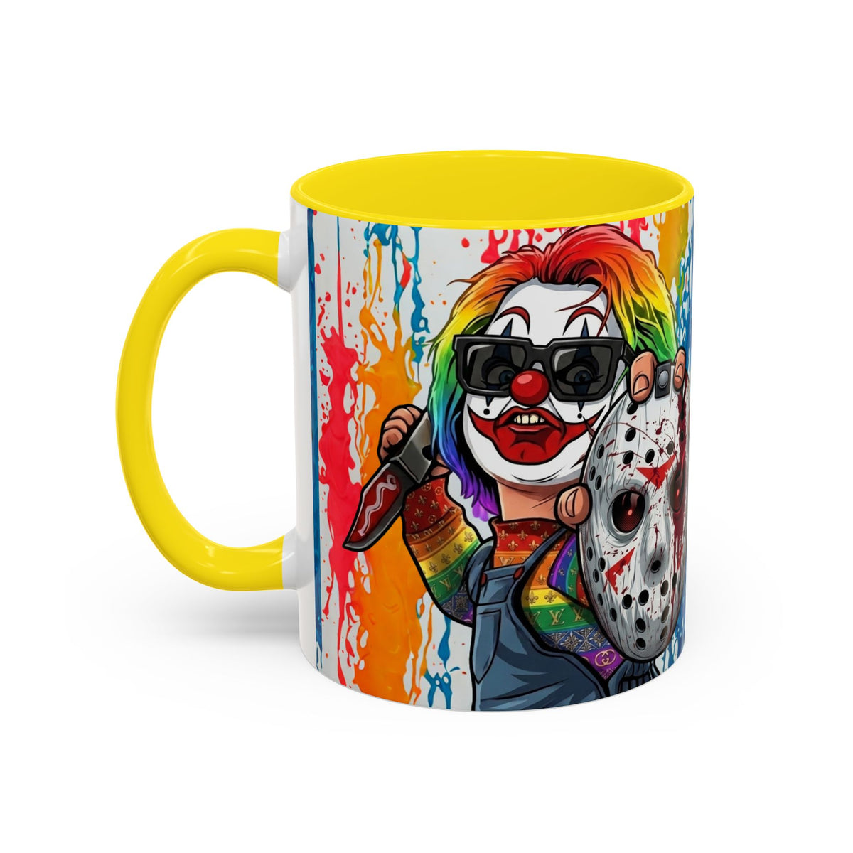 Rainbow Slasher Color Drip Designer GT Soldier Edition | Accent Coffee Mug 11oz 15oz