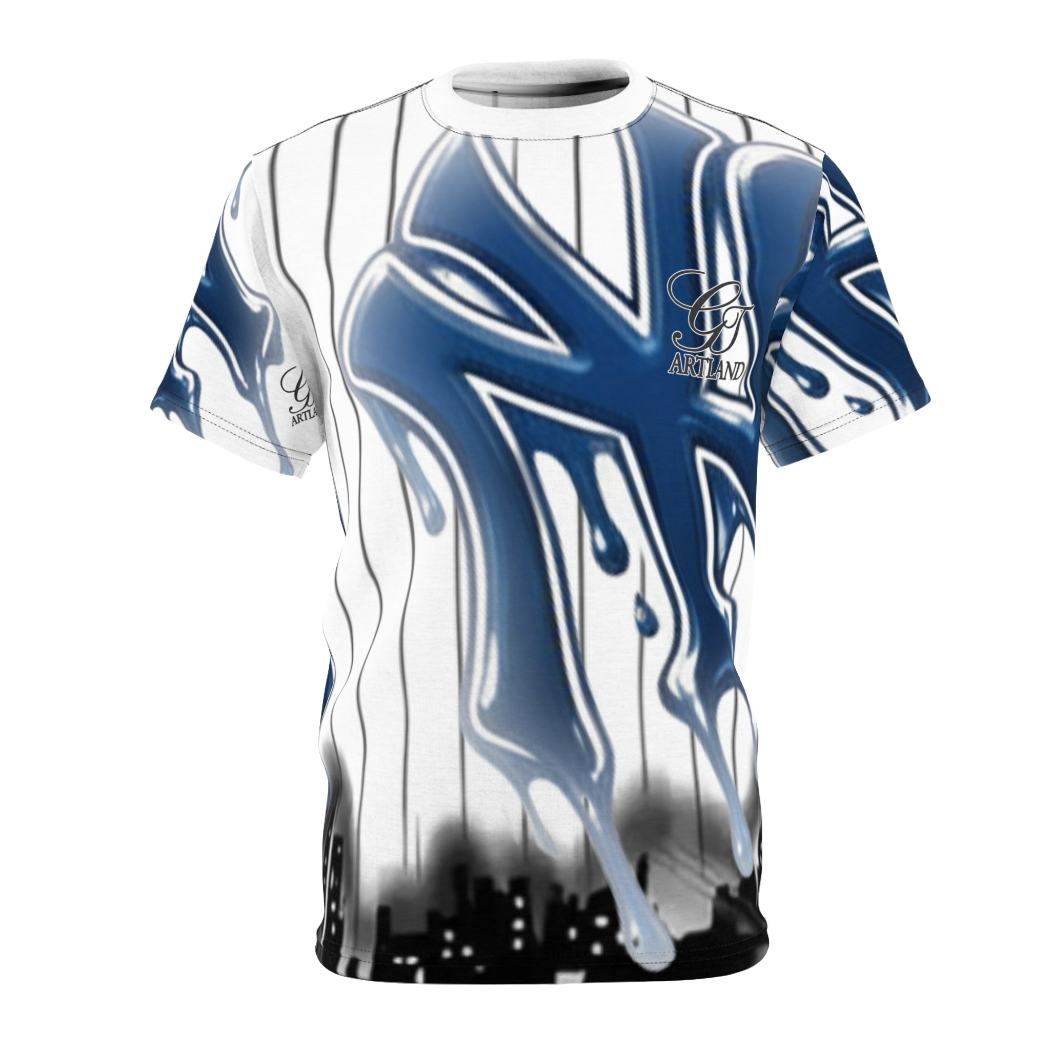 Dripping NY Graffiti Tee | All-Over Print by GT Artland