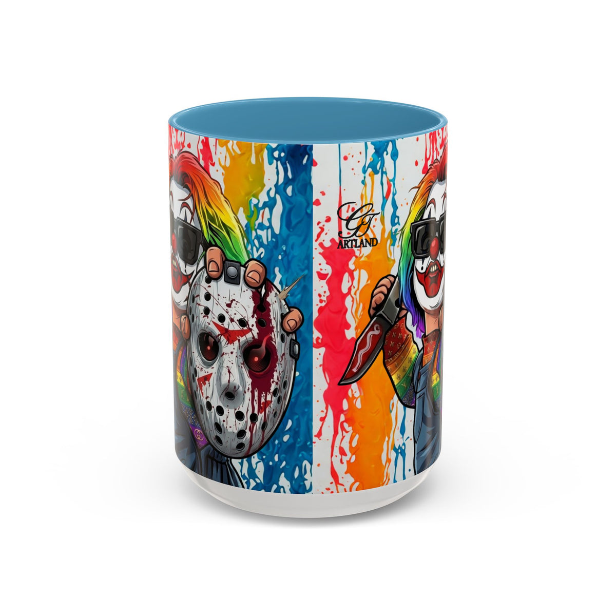Rainbow Slasher Color Drip Designer GT Soldier Edition | Accent Coffee Mug 11oz 15oz