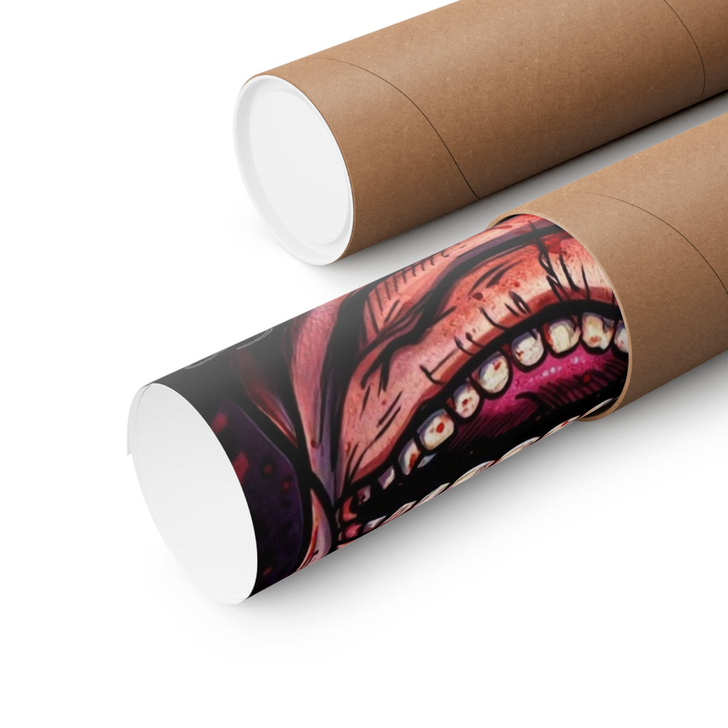 Playtimes Over Horror Elite Designer Matte Vertical Posters by GT Artland