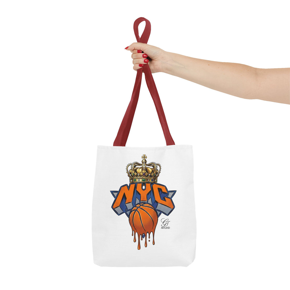 NYC Crown Basketball tote bag | Streetwear City Sports design