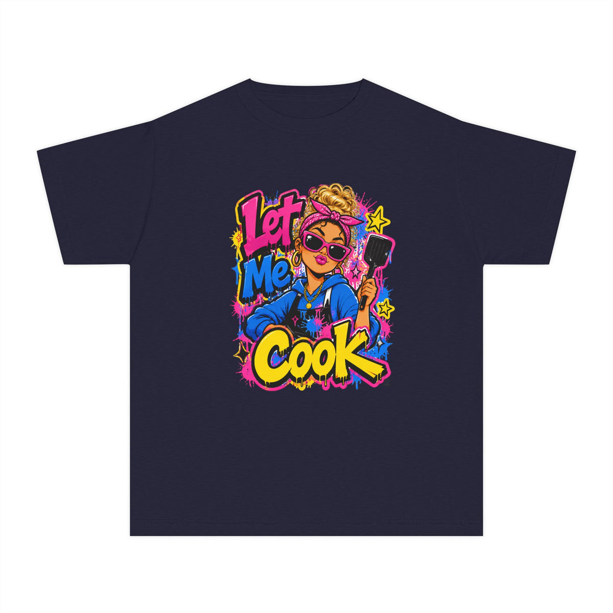 Let Me Cook Chef Girl Youth T-Shirt