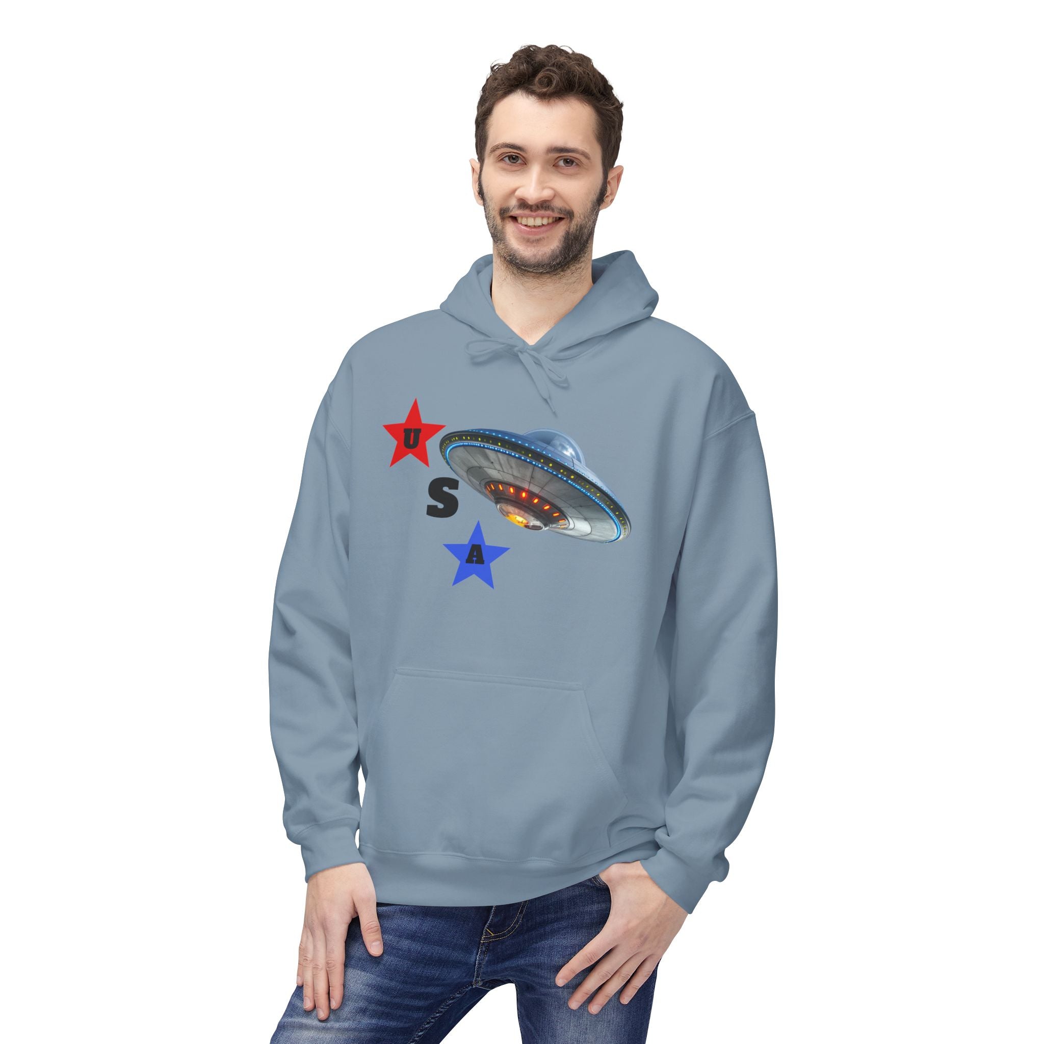 UFO Unisex Spaceship Hoodie