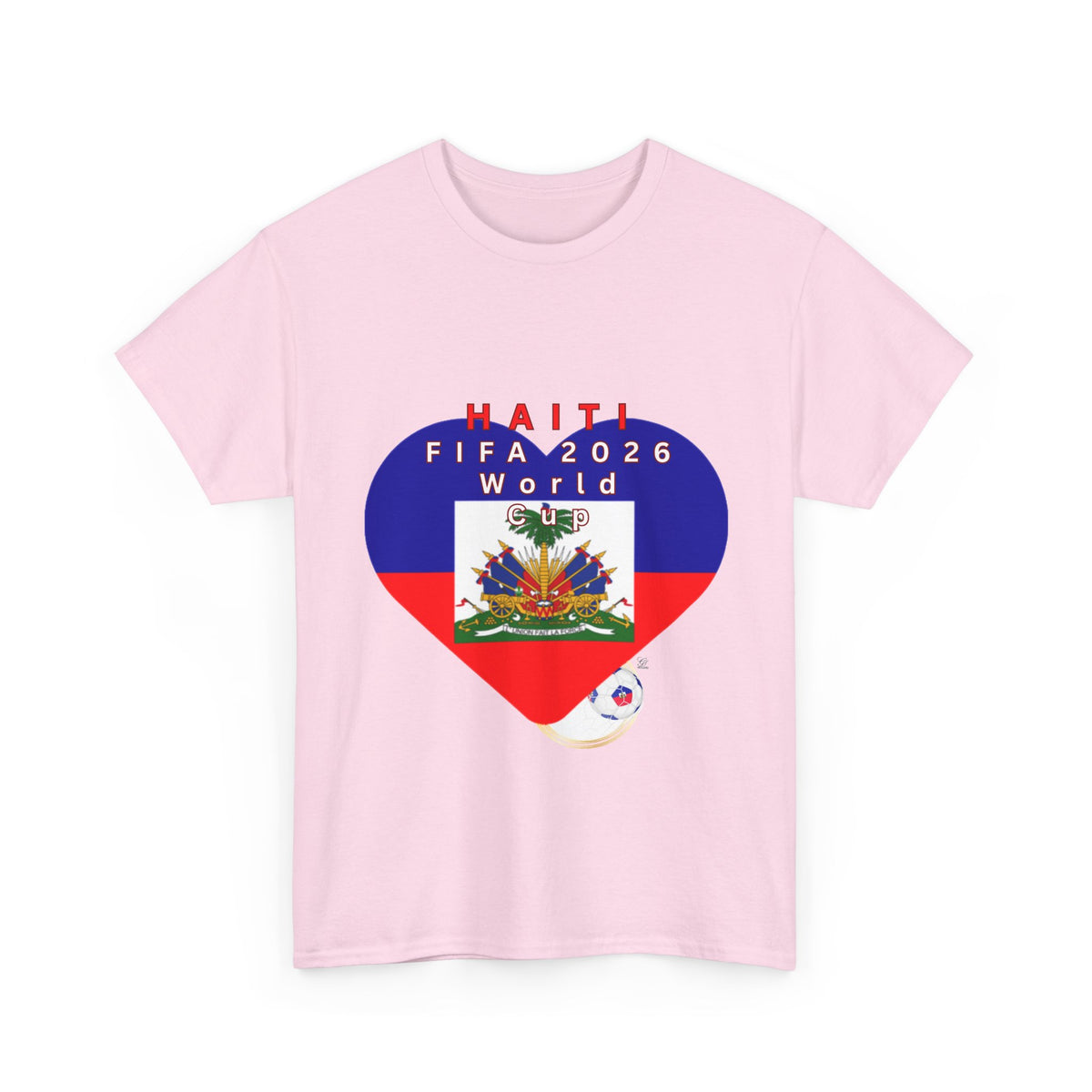 Heart of The Haitian Flag Tee