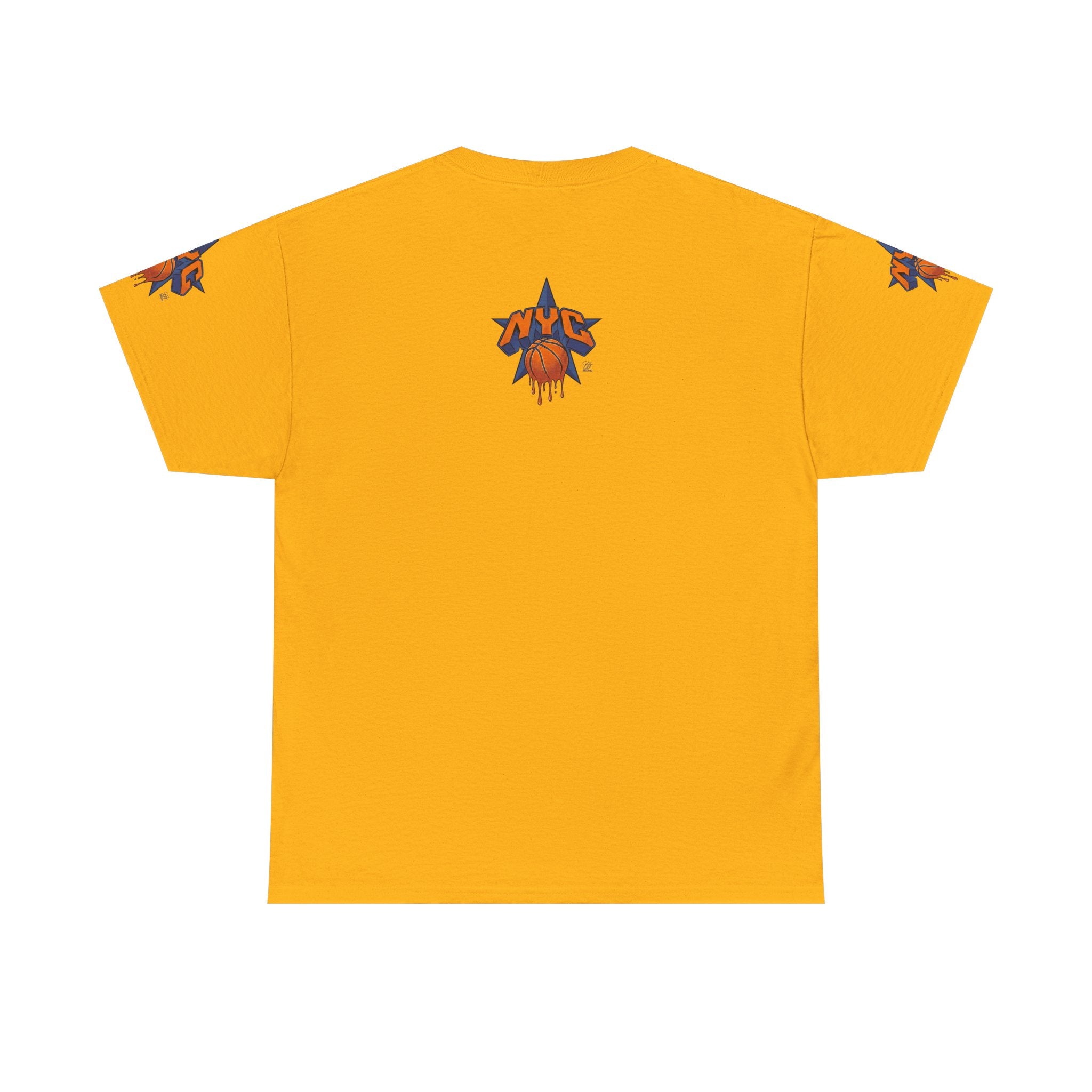 NYC Dripping Basketball Star Tee | Sports City Graphic Shirt by GT Artland