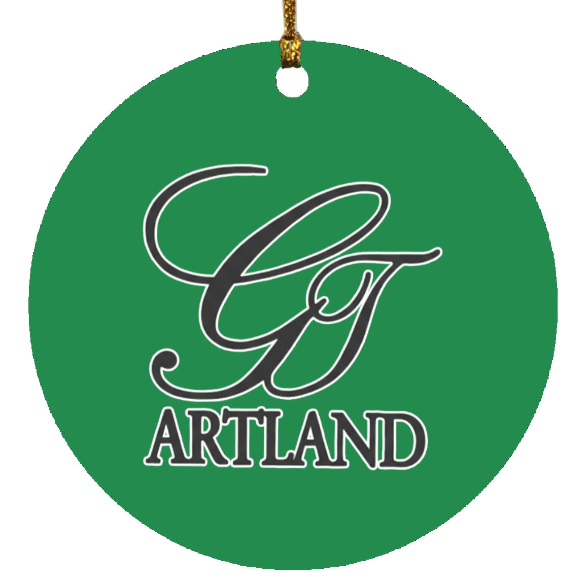 GT ARTLAND Forever SUBORNC Circle Ornament by GT Artland