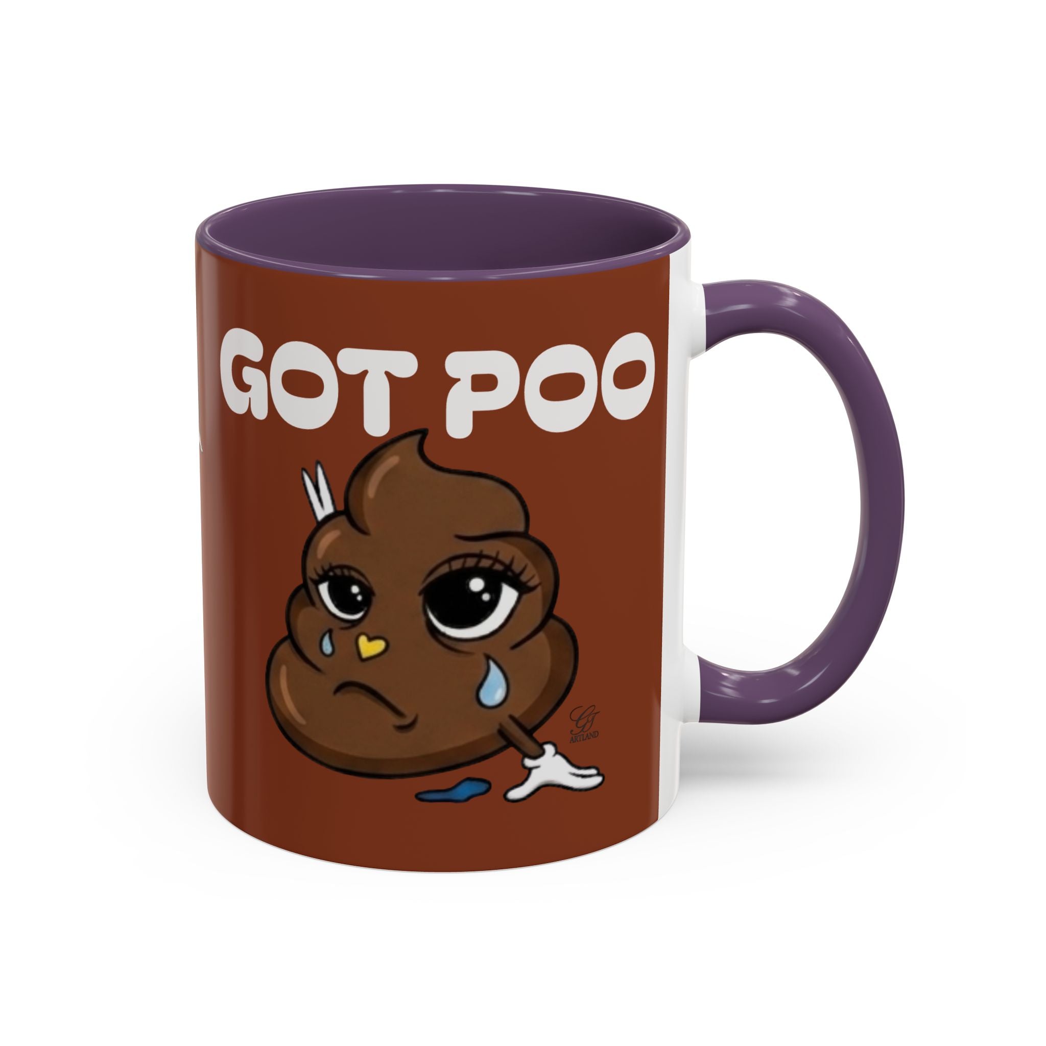 Coffee Mug — 'Got Poo' Funny Poop Coffee Mug, Humor Gift for Friends & Gag Occasions by GT Artland