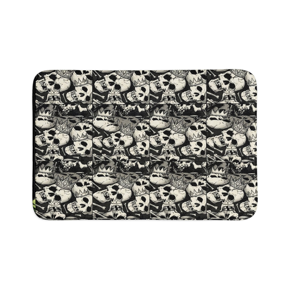 Skull N Bonez Designer Bathroom 3 Piece Rug and Toilet Mat Set by GT Artland