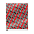 Straight Outta Poverty Wrapping Paper - Red, Black, White