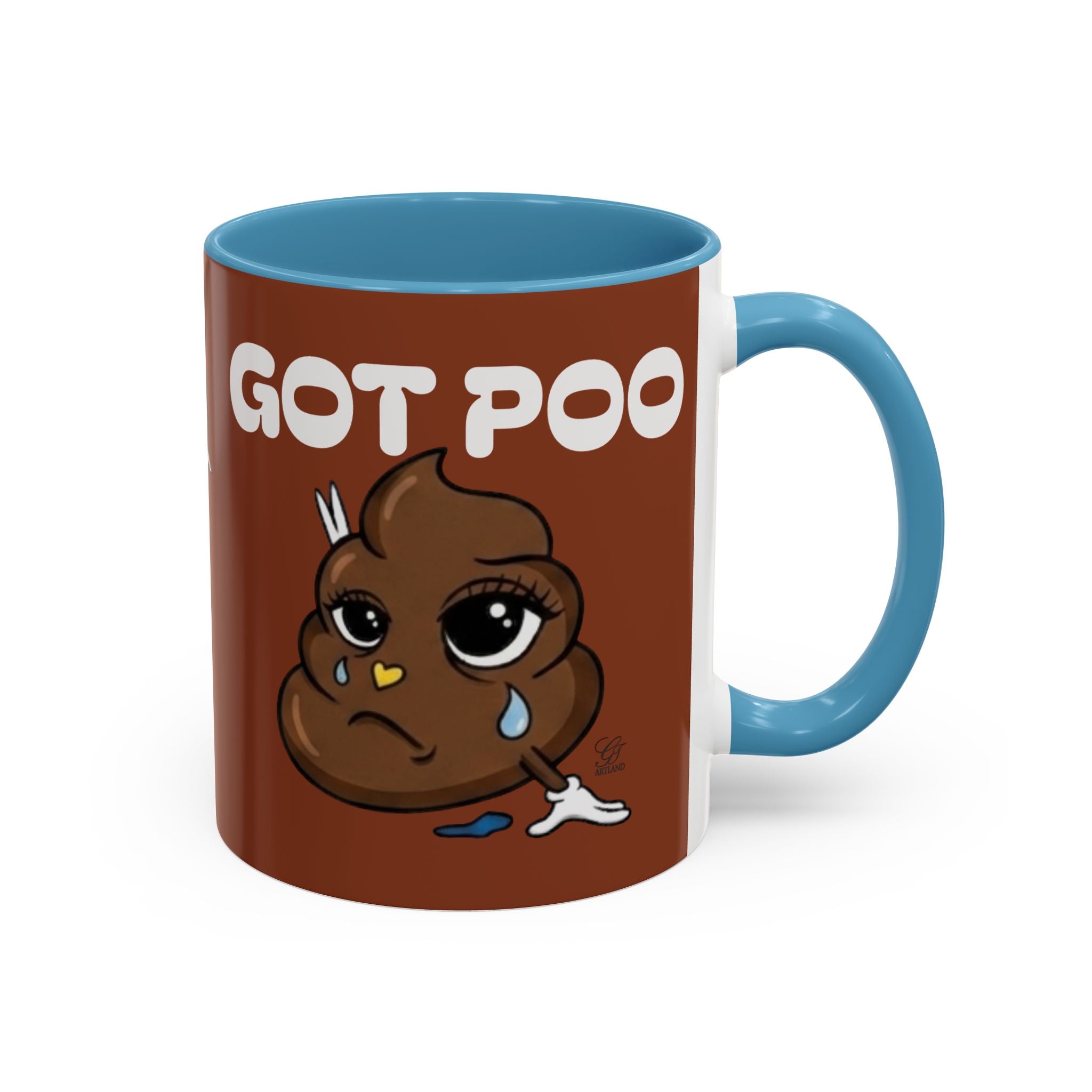 Coffee Mug — 'Got Poo' Funny Poop Coffee Mug, Humor Gift for Friends & Gag Occasions by GT Artland