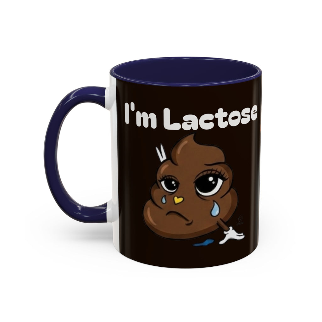 Coffee Mug — “I’m Lactose” Funny Poop Emoji Coffee Mug (11/15 oz) by GT Artland
