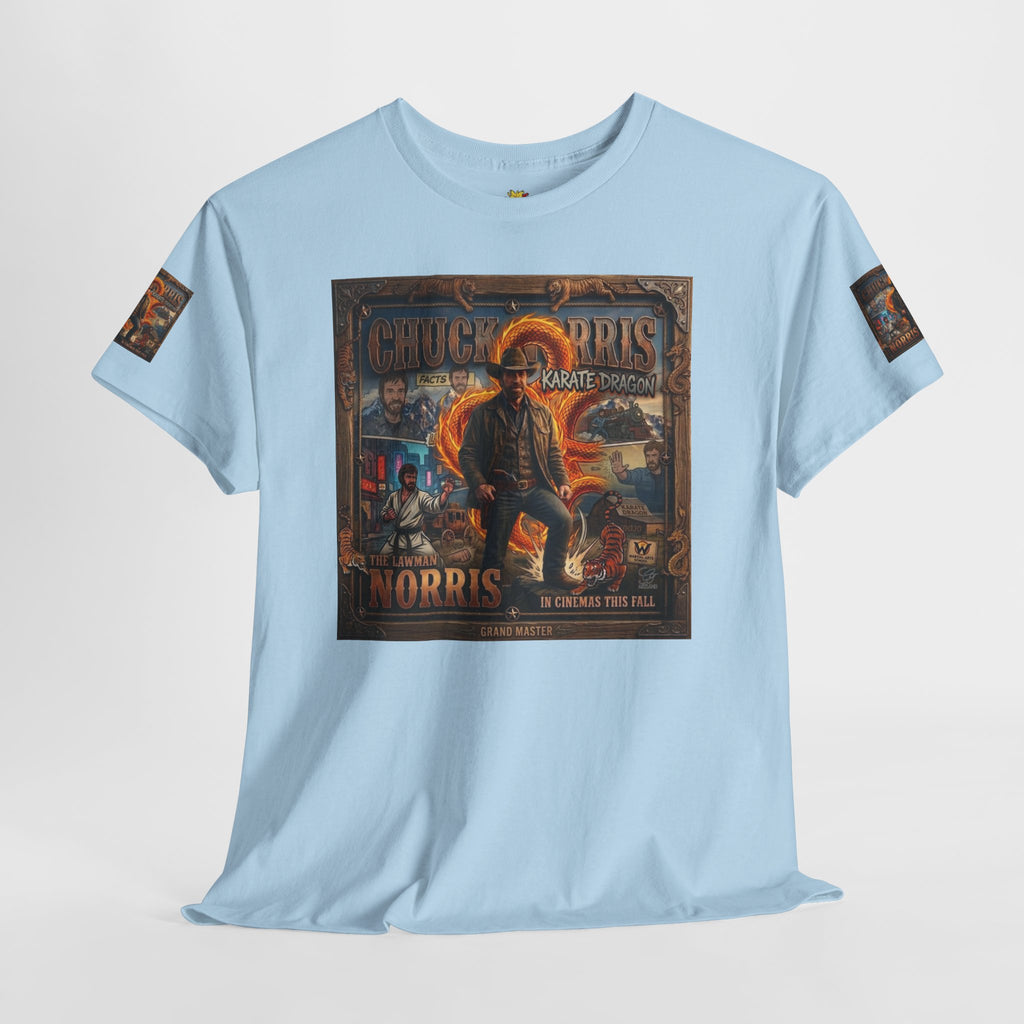 Retro Action Movie Poster T-Shirt | Vintage Fighter Hero Tee