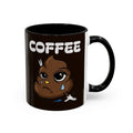 Coffee Mug — Cute Sad Poop Emoji with “COFFEE” Text Accent Mug by GT Artland