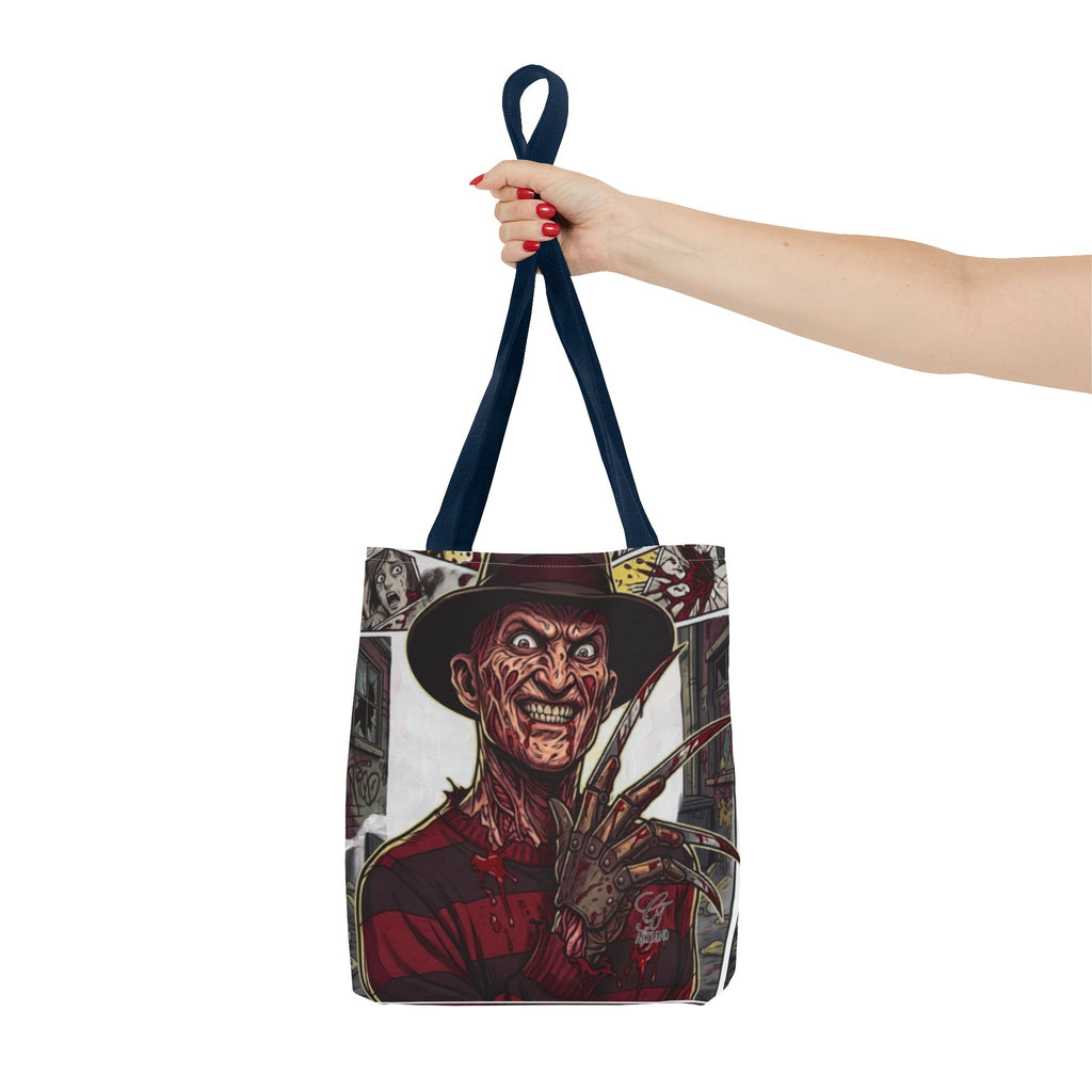 Elm Street Gangsta Horror Tote Bag by GT Artland