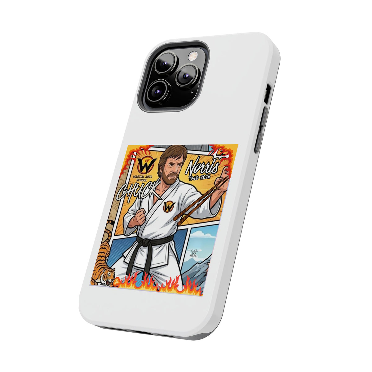 Chuck Norris Karate Tough Phone Case