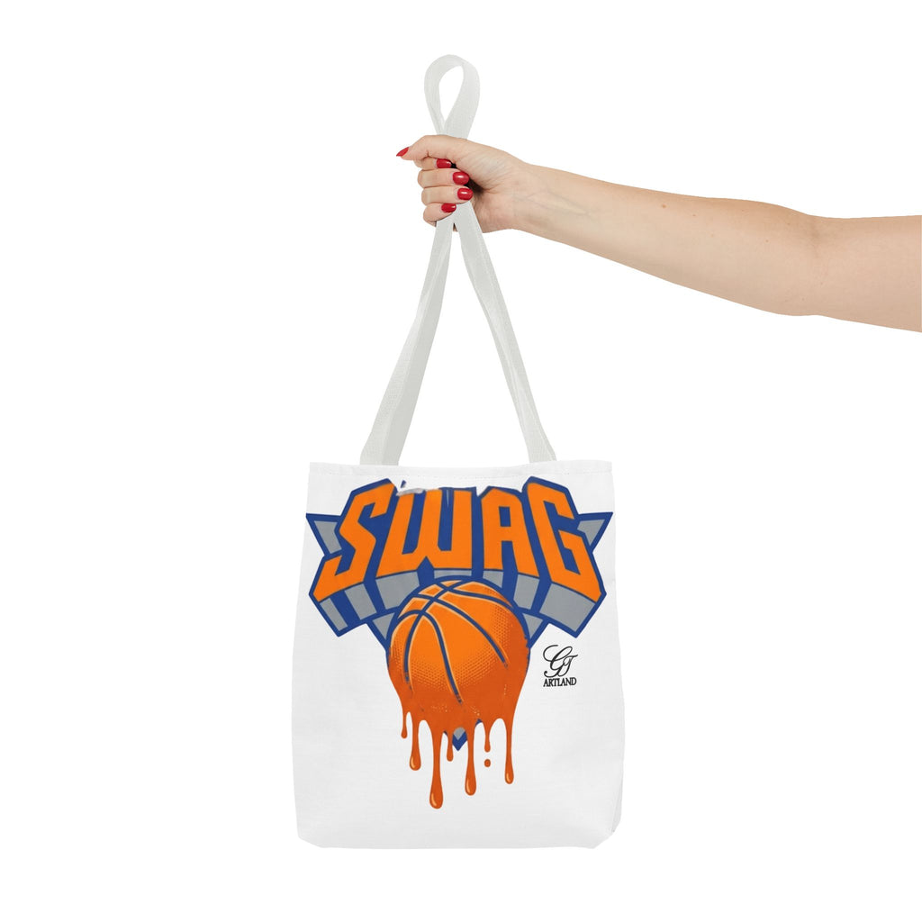 Swag Dripping Basketball tote bag | Sports Graphic Tote by GT Artland