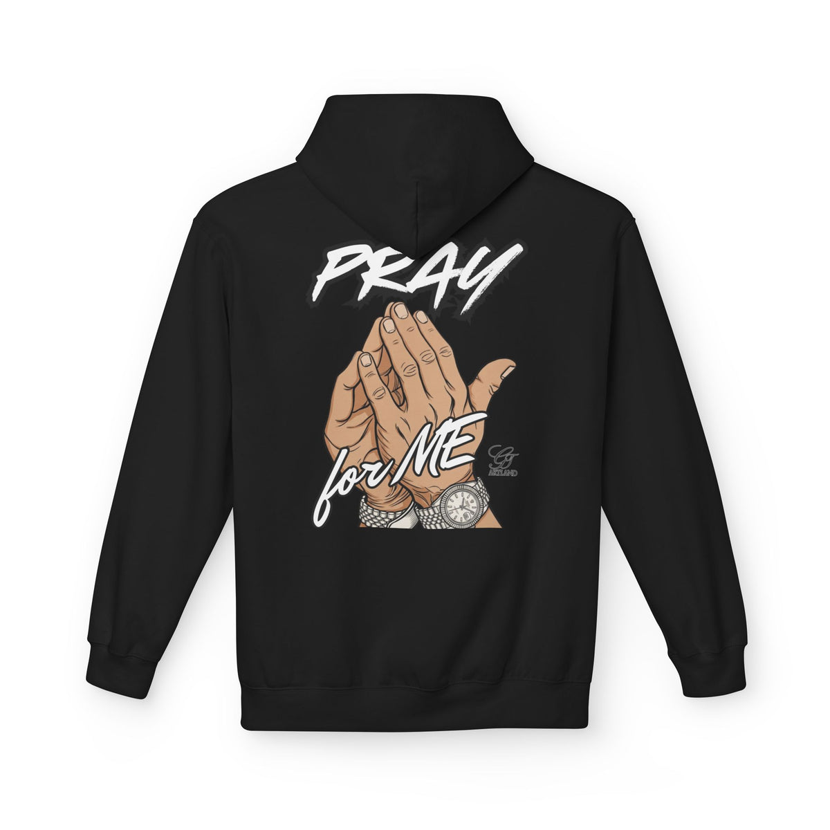 Praying Hands Pray For Me Hoodie | Religious Faith Streetwear
