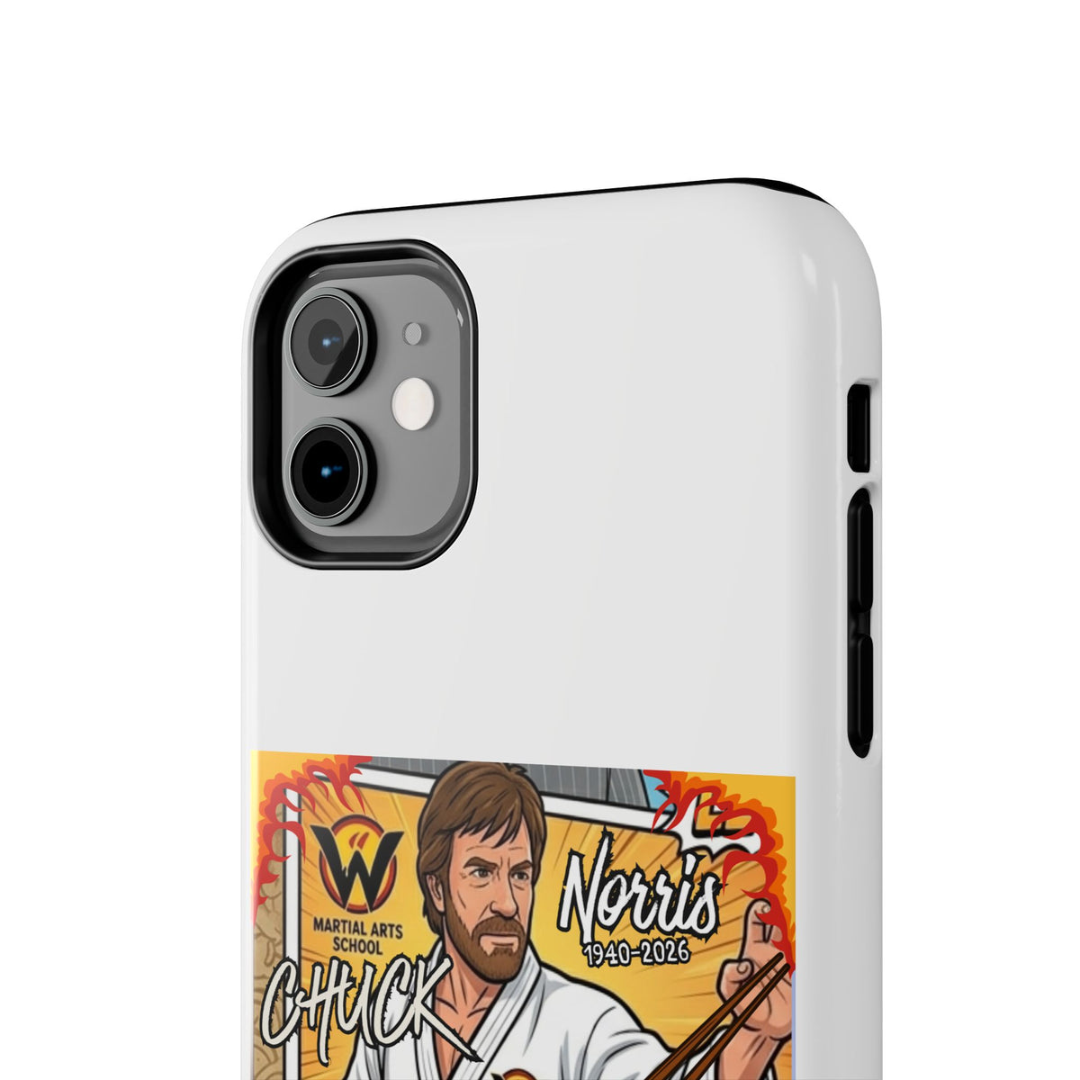 Chuck Norris Karate Tough Phone Case
