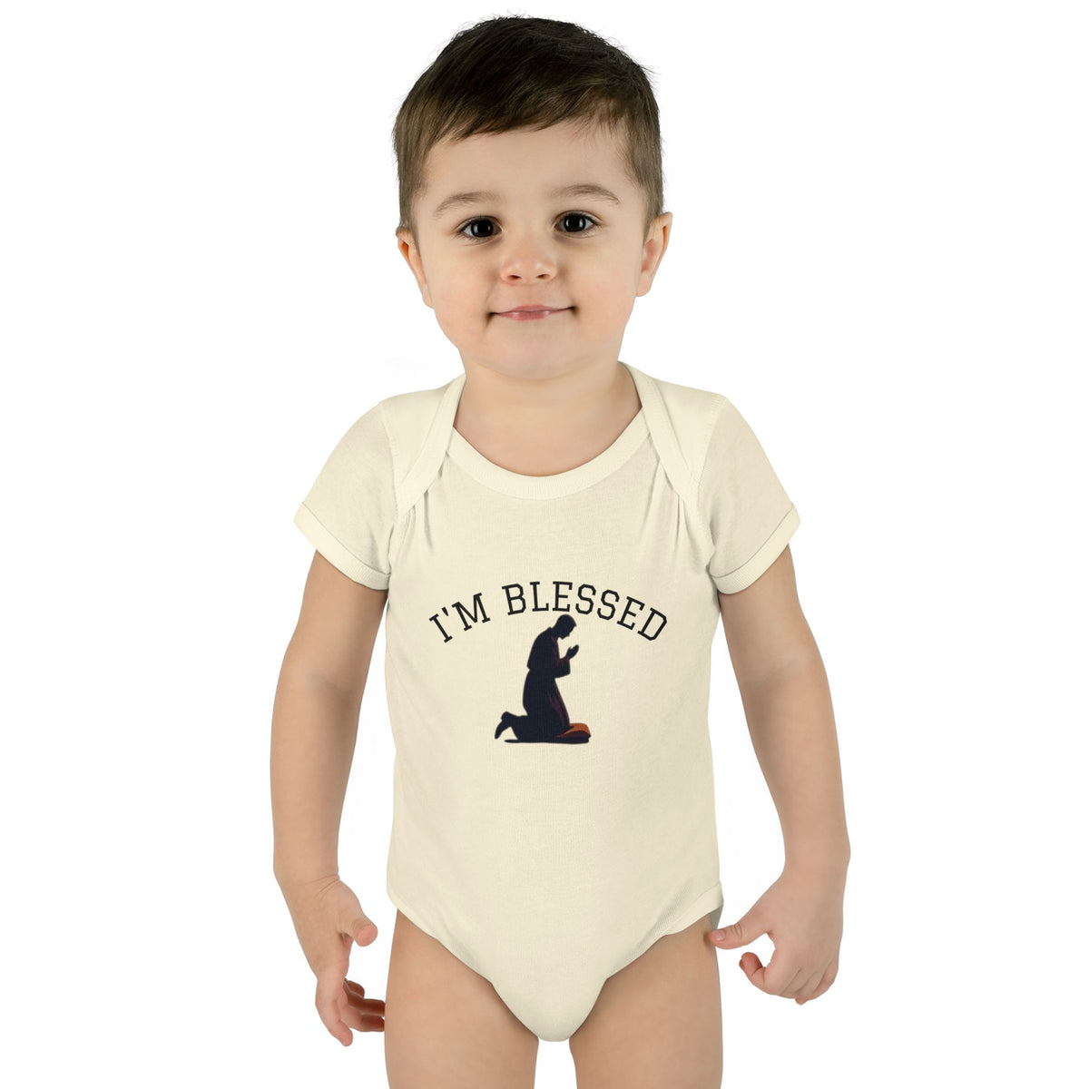 Praying Silhouette Infant Bodysuit | Baby Onesie