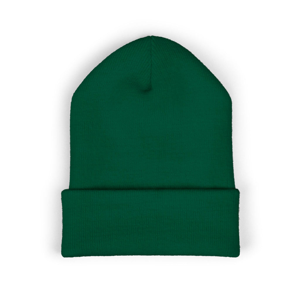 Retro Comic Duck Embroidered Cuffed Beanie