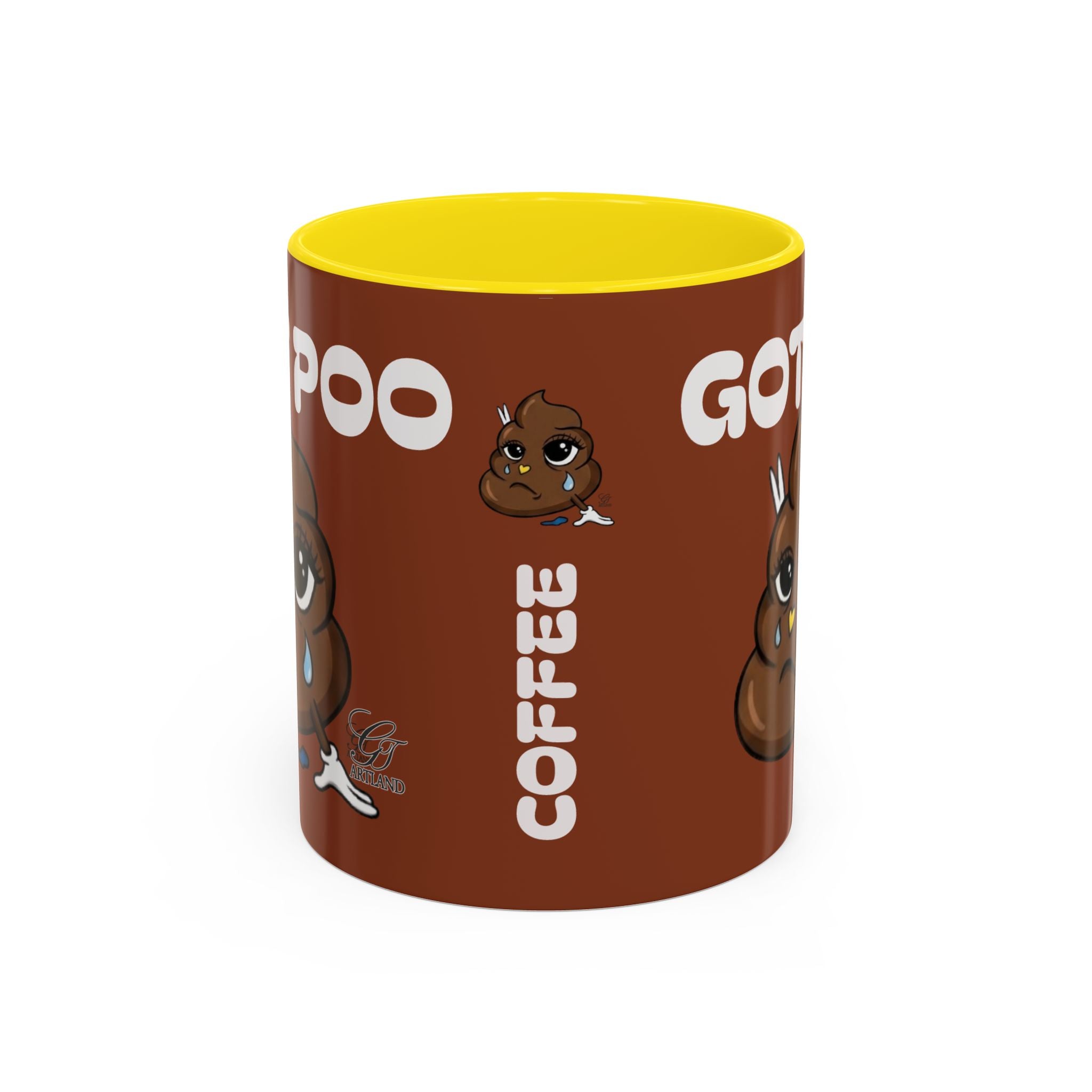 Coffee Mug — 'Got Poo' Funny Poop Coffee Mug, Humor Gift for Friends & Gag Occasions by GT Artland
