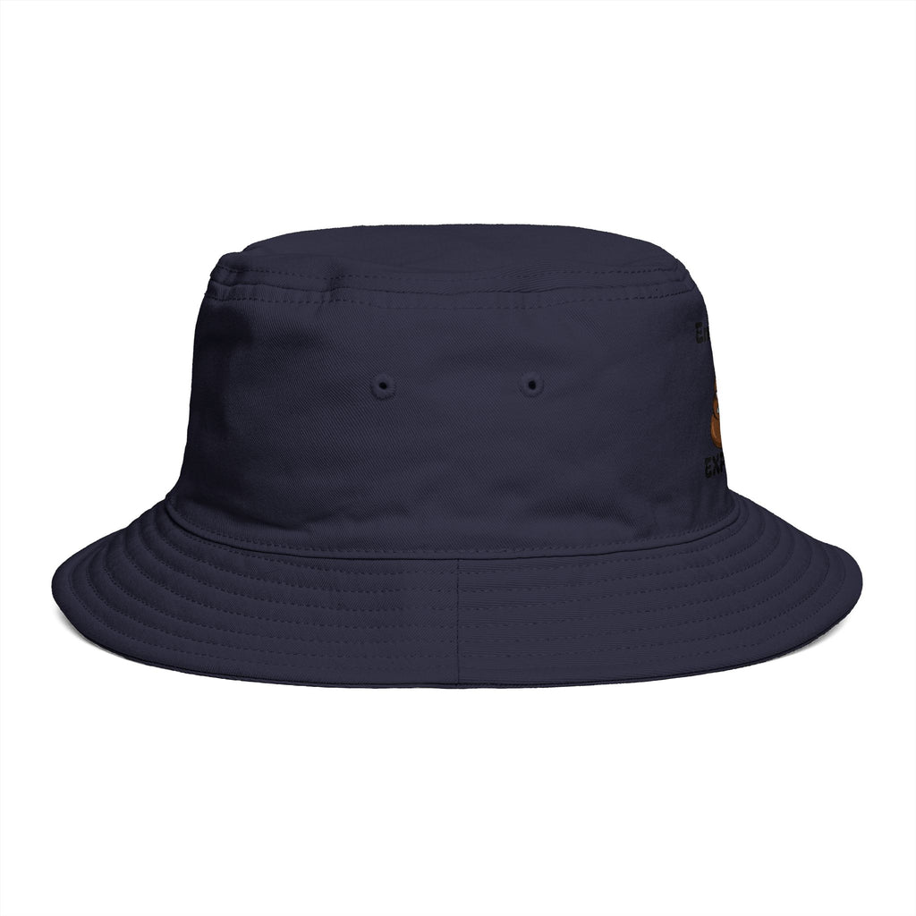 Copy of Emotionally Expresso Bucket Hat | Cute Coffee Bean Crying Emoji Designer Illustration by GT Artland