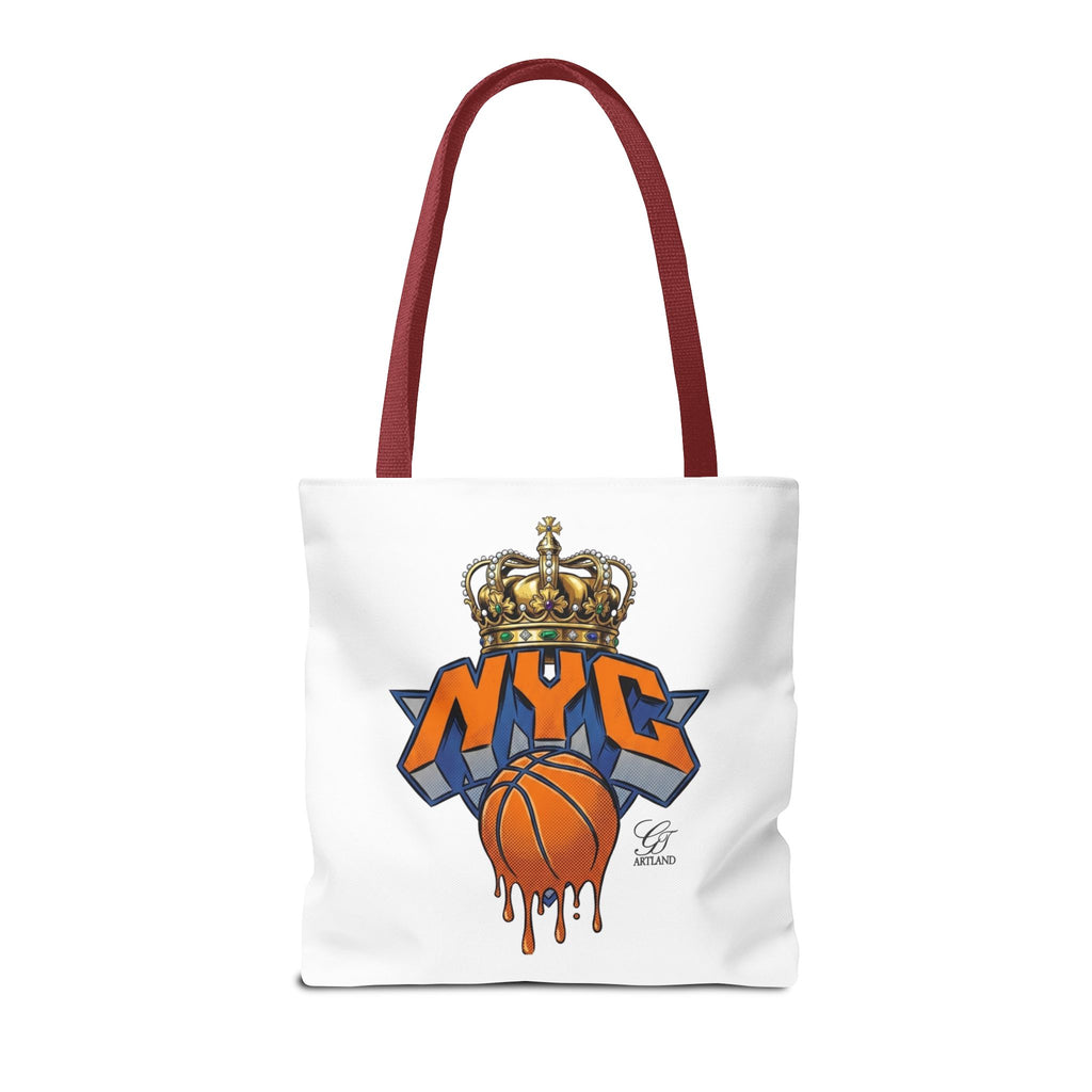 NYC Crown Basketball tote bag | Streetwear City Sports design