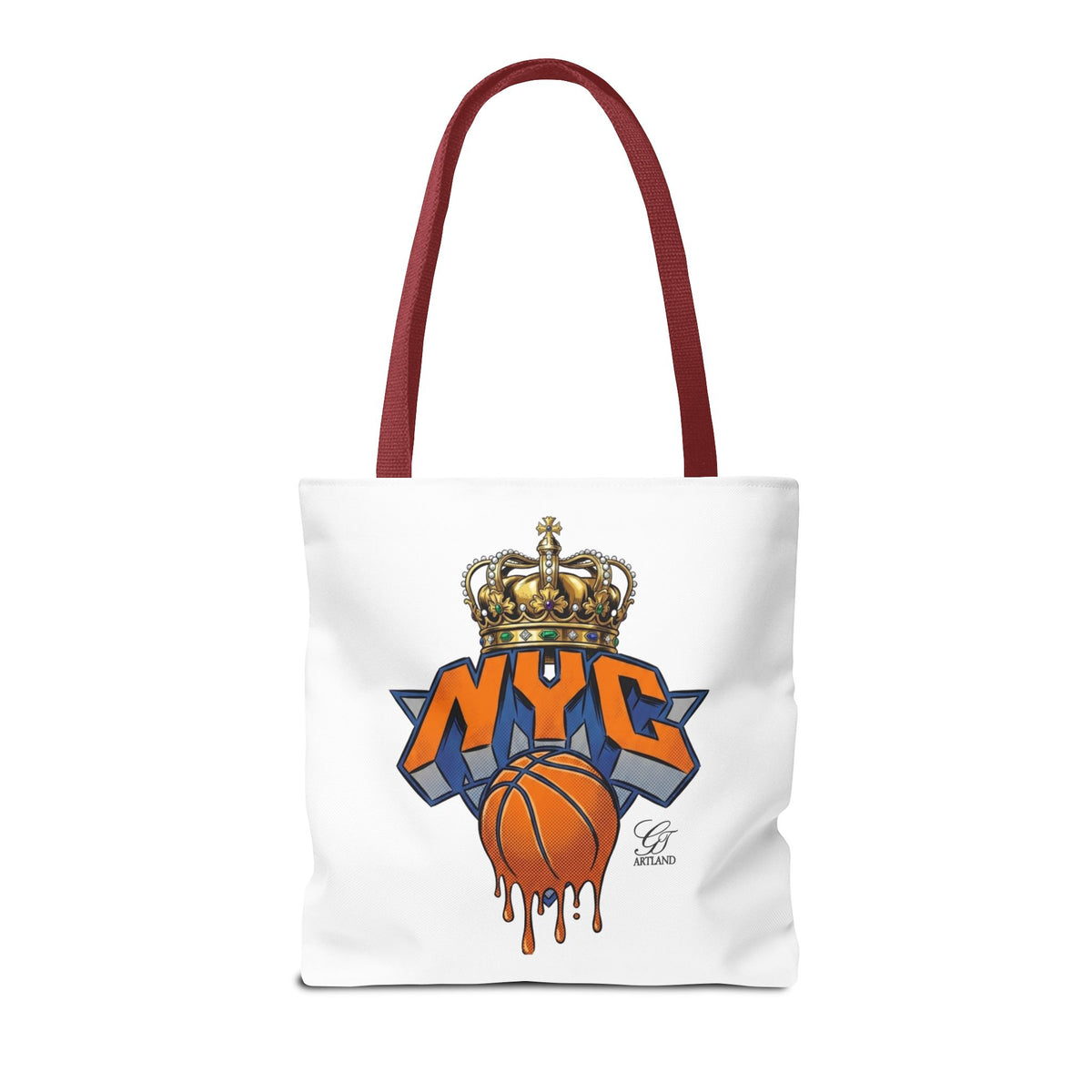 NYC Crown Basketball tote bag | Streetwear City Sports design
