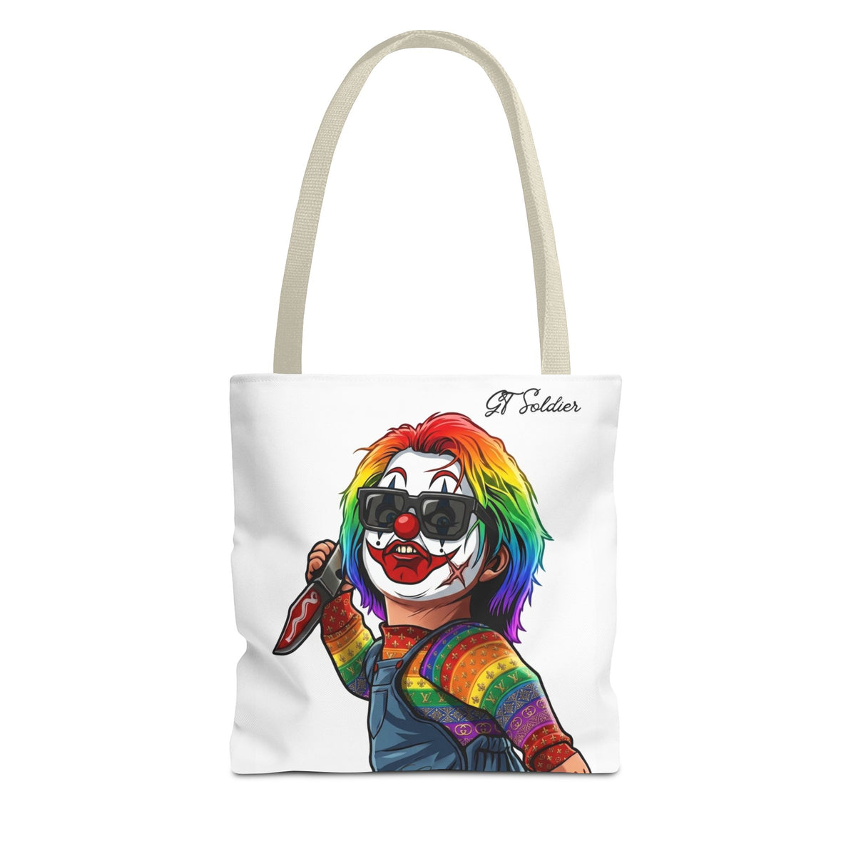 Rainbow Slasher Tote Bag GT soldier Edition by GT Artland