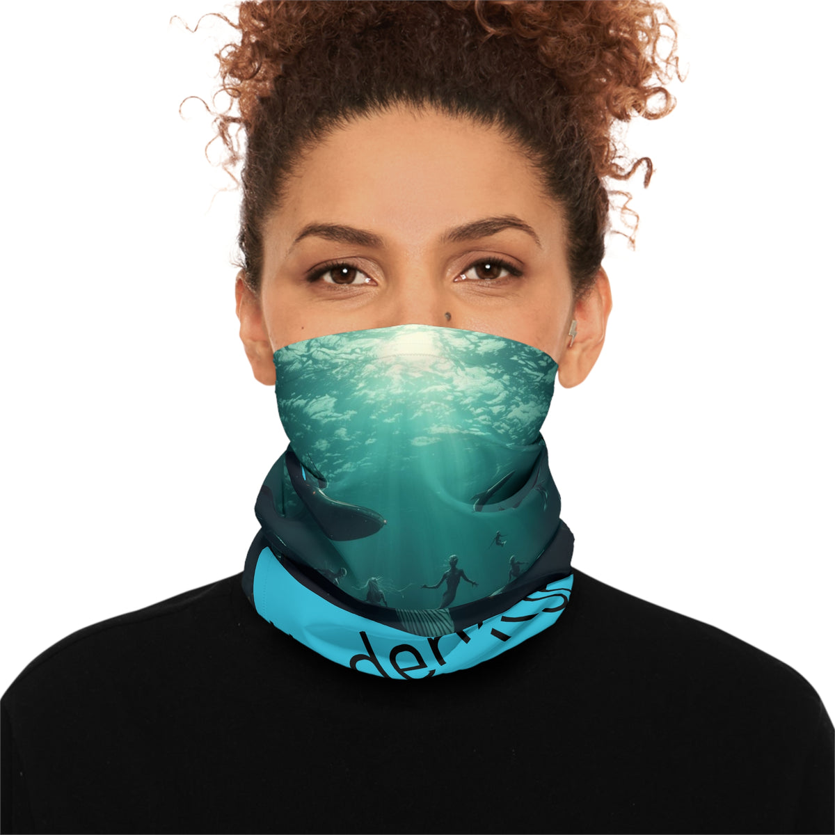 Ocean Submarine Scene Neck Gaiter - Face Covering