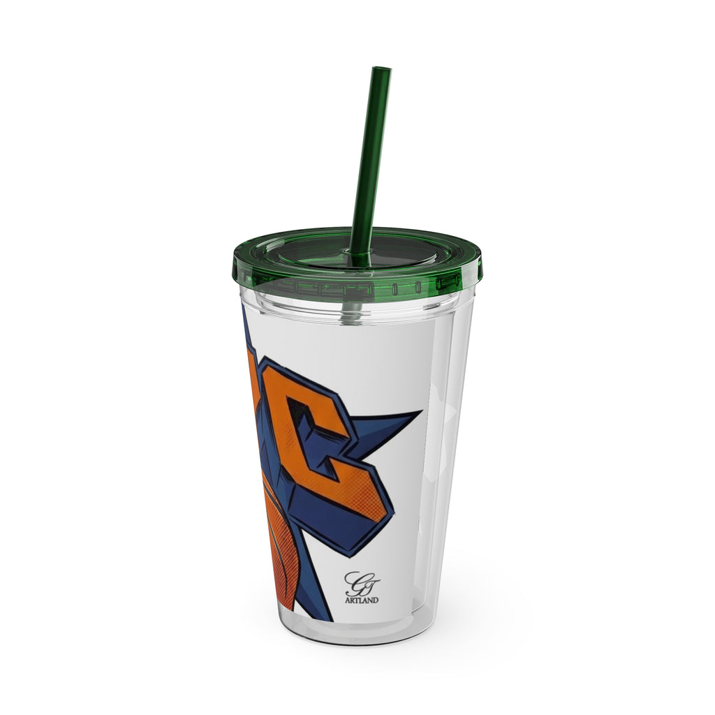 NYC Basketball Drip Tumbler 16oz