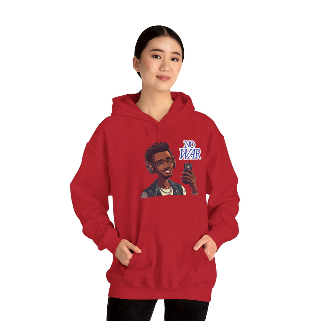 No War Unisex Heavy Blend Hoodie -Sweatshirt