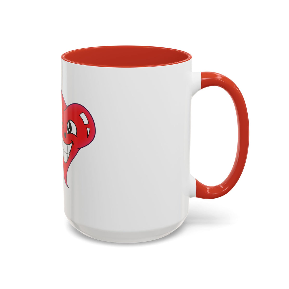 Winking Heart Graphic Mug | Accent Coffee Mug 11oz 15oz
