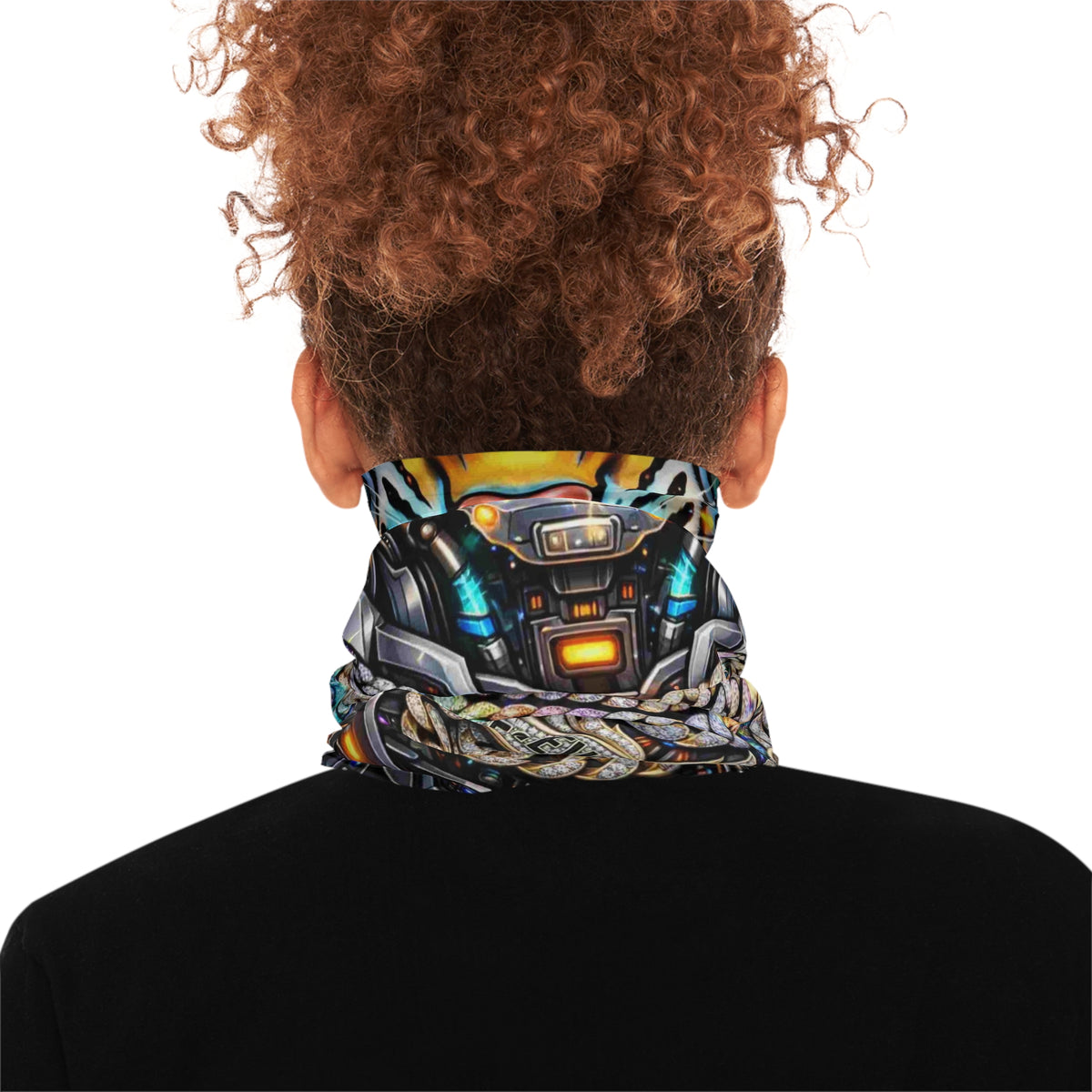 Tiger Chain Neck Gaiter — "Forever Fierce" Midweight Face Covering by GT Artland