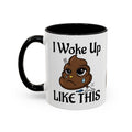 Sad Poop Emoji Coffee Mug – Funny Cute Collectors Novelty Accent Mug (11/15oz) by GT Artland