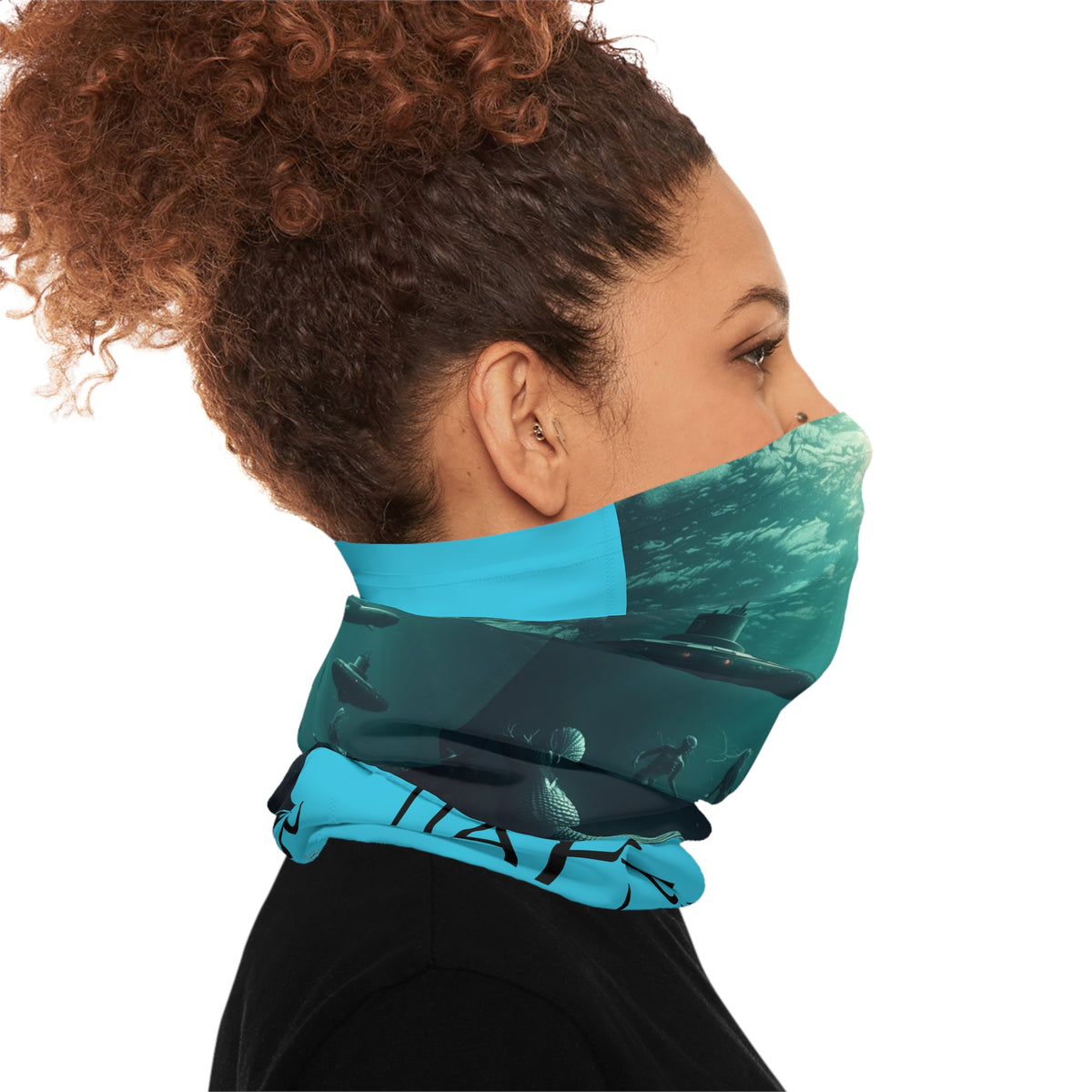 Ocean Submarine Scene Neck Gaiter - Face Covering