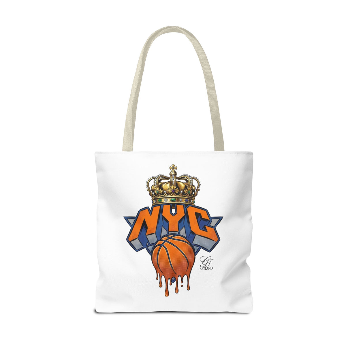 NYC Crown Basketball tote bag | Streetwear City Sports design