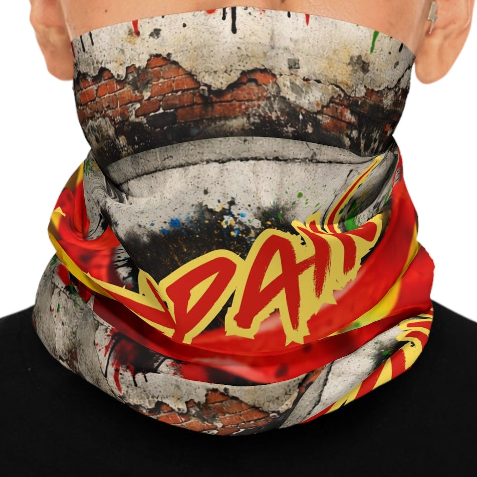 Spain Designer Flag Neck Gaiter – Spanish Crest Travel Scarf by GT Artland