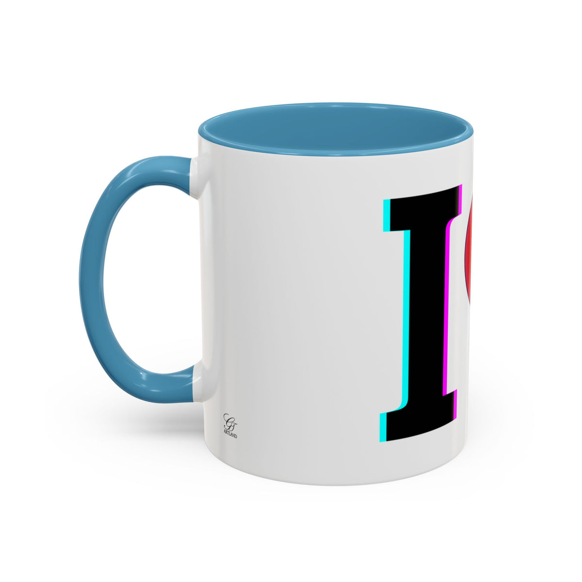 Winking Heart Graphic Mug | Accent Coffee Mug 11oz 15oz