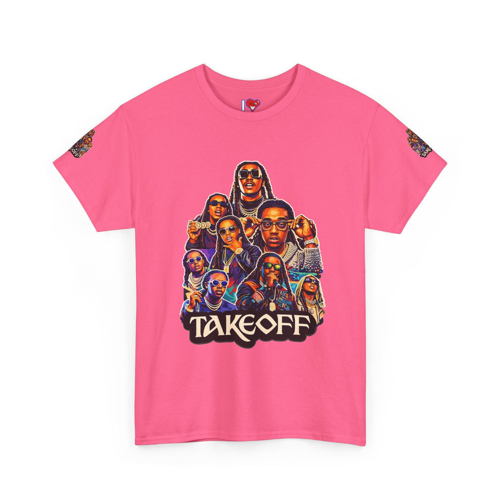 Takeoff Collage Tee | Hip Hop Artist Graphic T-Shirt