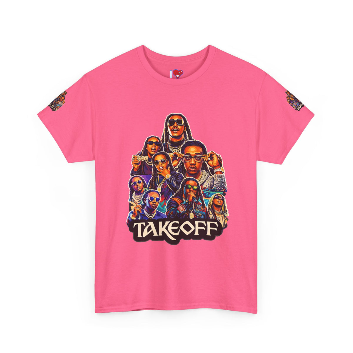 Takeoff Collage Tee | Hip Hop Artist Graphic T-Shirt