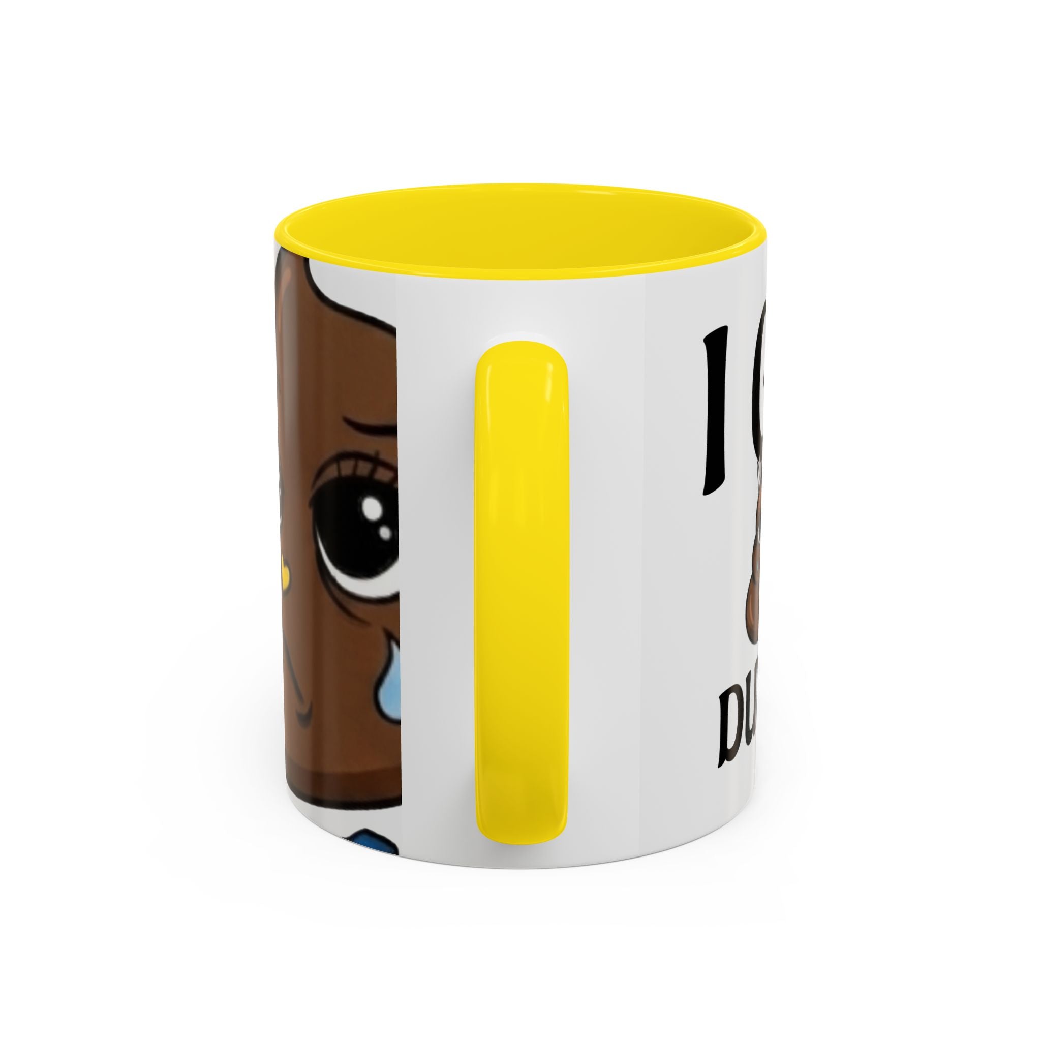 Copy of Funny Sad Poop Mug - "I Got Dumped" Accent Coffee Cup