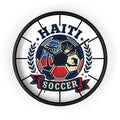 Haitian Soccer Ball Wall Clock