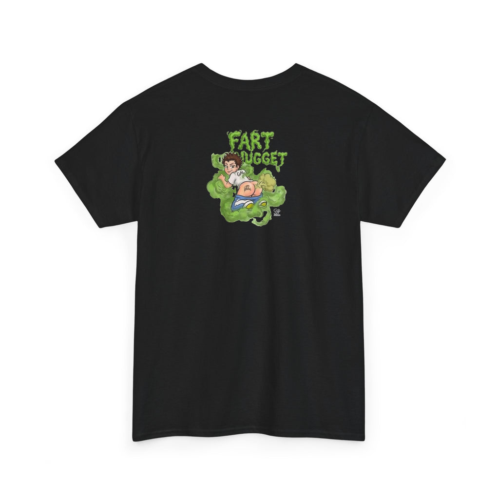 Fart Nugget graphic tee | Funny cartoon kid fart illustration T-Shirt