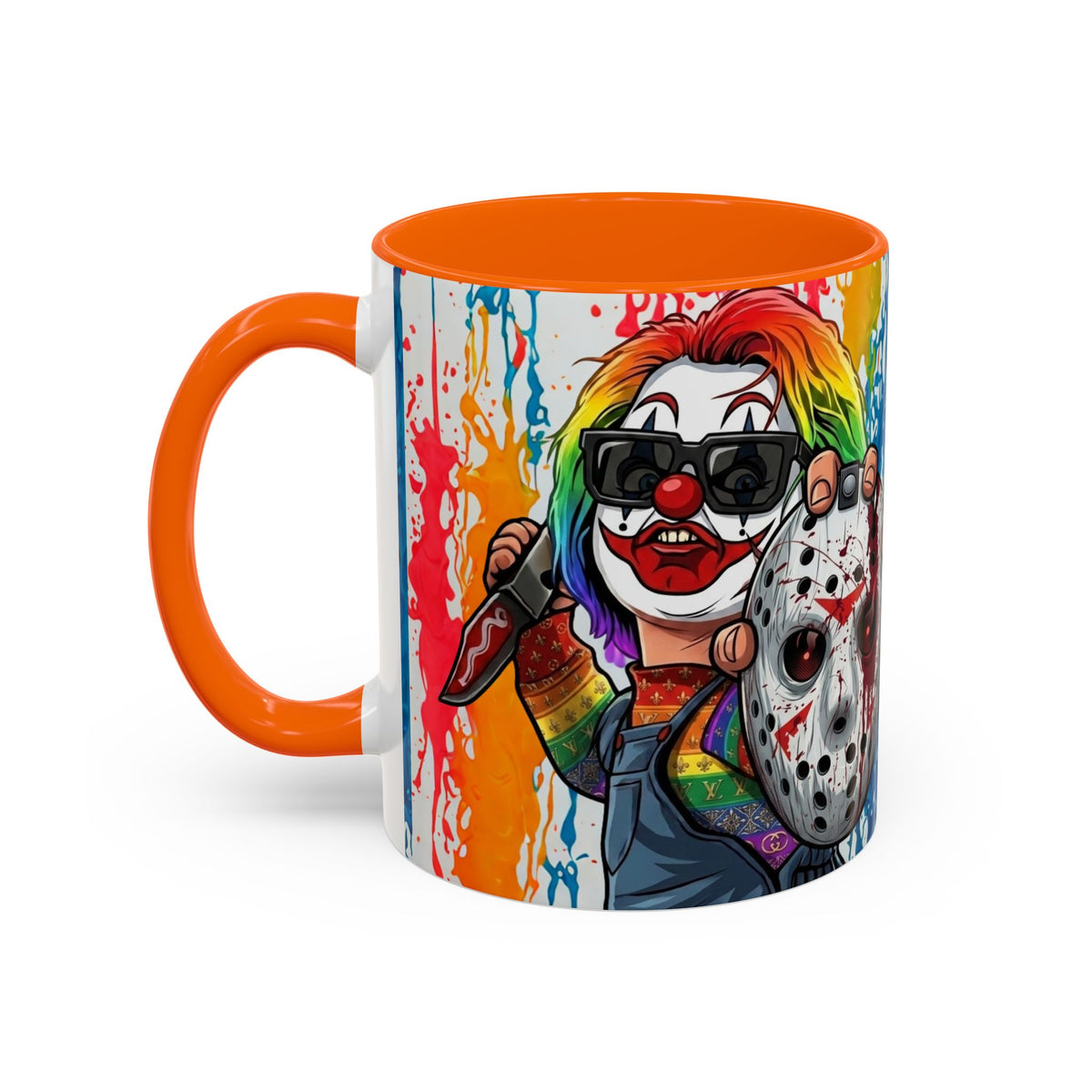 Rainbow Slasher Color Drip Designer GT Soldier Edition | Accent Coffee Mug 11oz 15oz