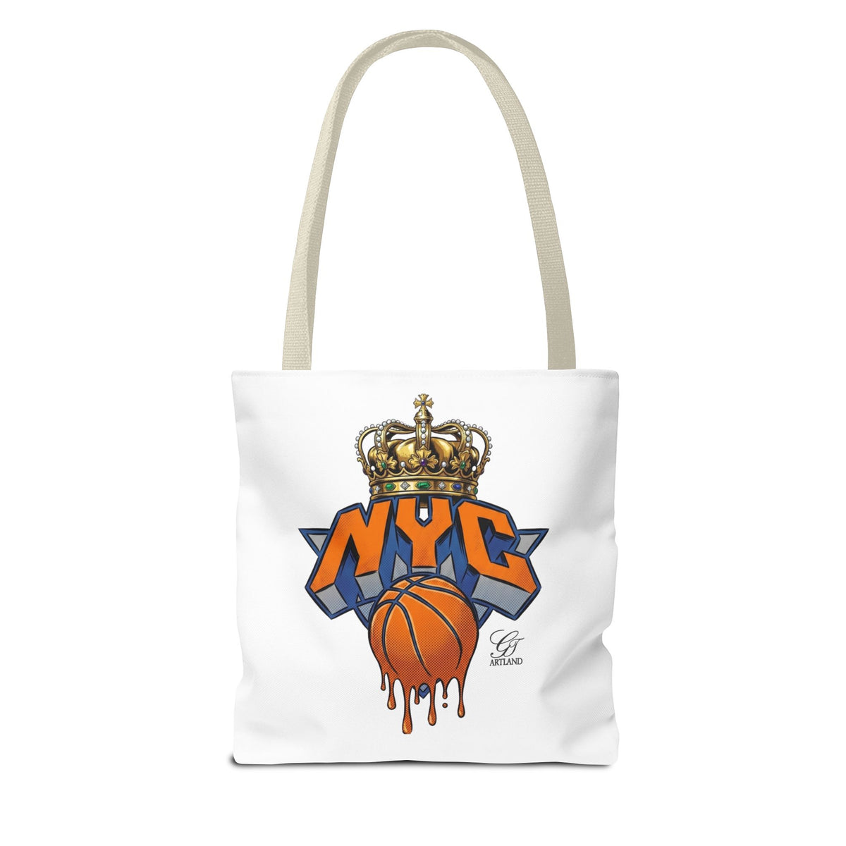 NYC Crown Basketball tote bag | Streetwear City Sports design