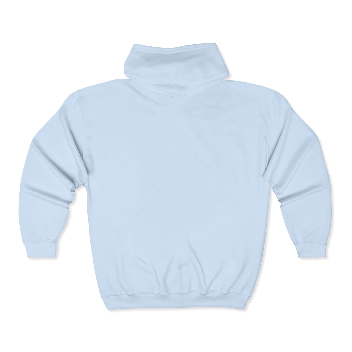 Unisex I LOVE Heavy Blend Full Zip Hooded Sweatshirt Hoodie | Full Zip Sweatshirt