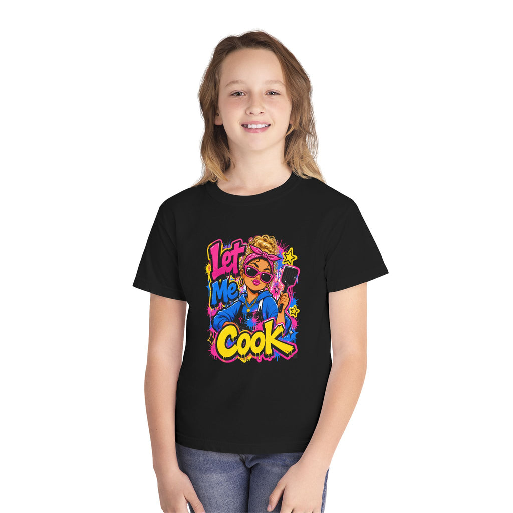 Let Me Cook Chef Girl Youth T-Shirt